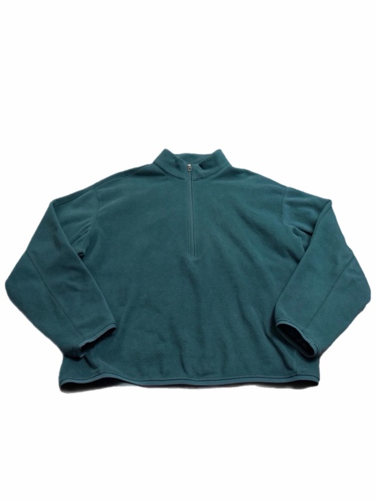 lululemon athletica Other - Lululemon Oversized-Fit Fleece Half-Zip (Green Jasper) Size L
